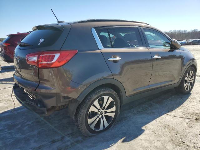 KNDPCCA21B7069247 - 2011 KIA SPORTAGE EX BROWN photo 3