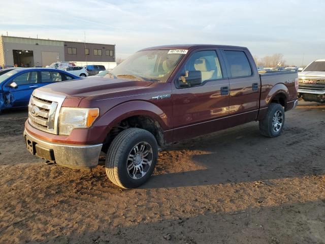 1FTEW1E82AFB40395 - 2010 FORD F150 SUPERCREW BURGUNDY photo 1