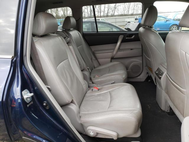 5TDZA3EH6CS023224 - 2012 TOYOTA HIGHLANDER BASE Bleu photo 11