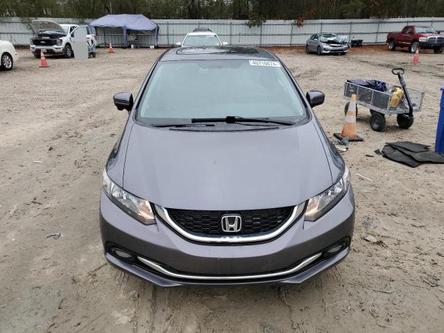 2HGFB2F99EH511328 - 2014 HONDA CIVIC EXL გრაფიტი ფოტო 5