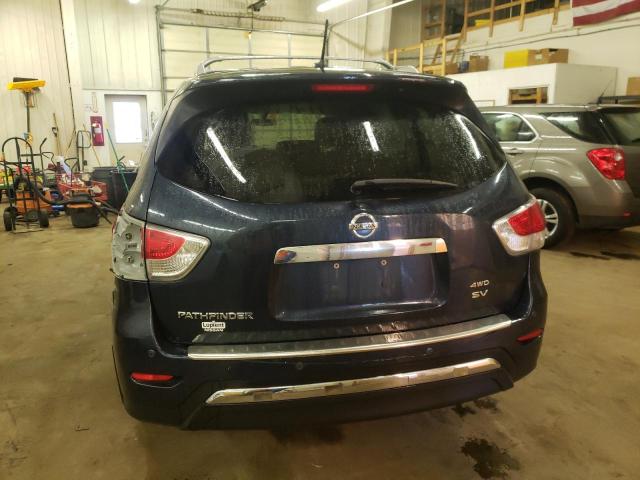 5N1AR2MM2DC666845 - 2013 NISSAN PATHFINDER S BLUE photo 6