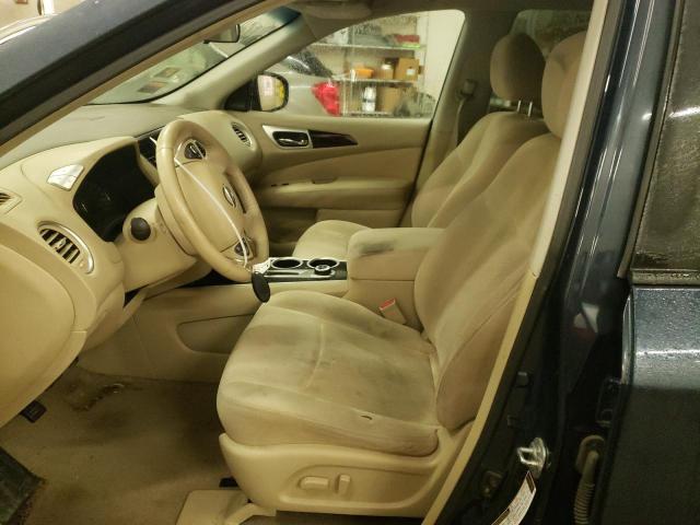 5N1AR2MM2DC666845 - 2013 NISSAN PATHFINDER S BLUE photo 7