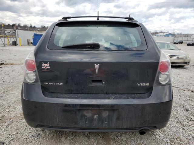 5Y2SP67069Z455554 - 2009 PONTIAC VIBE BLACK photo 6