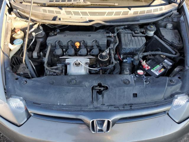 2HGFG11837H505683 - 2007 HONDA CIVIC EX GRAY photo 11