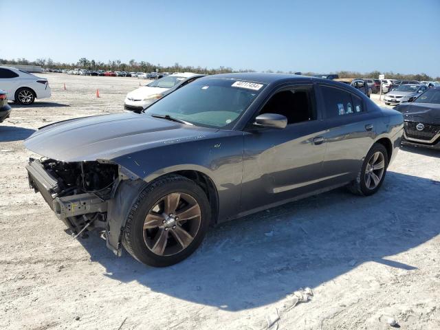 2C3CDXHG8HH523094 - 2017 DODGE CHARGER SXT CHARCOAL photo 1