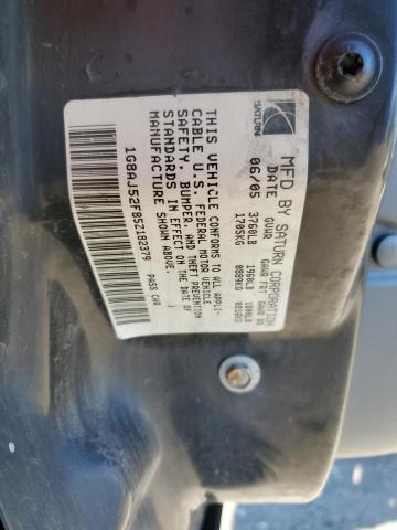 1G8AJ52F85Z182379 - 2005 SATURN ION LEVEL 2 GRAY photo 12