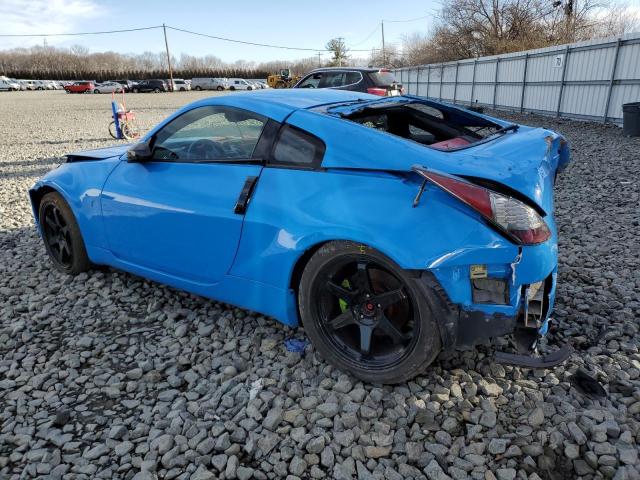 JN1AZ34E43T008092 - 2003 NISSAN 350Z COUPE BLUE photo 2