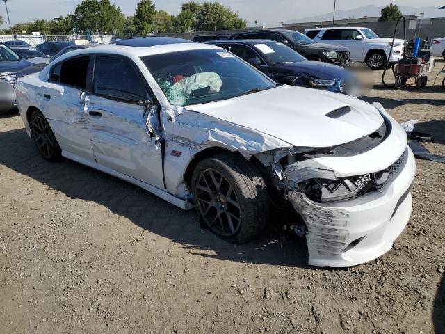 2C3CDXGJ2KH688806 - 2019 DODGE CHARGER SCAT PACK WHITE photo 4