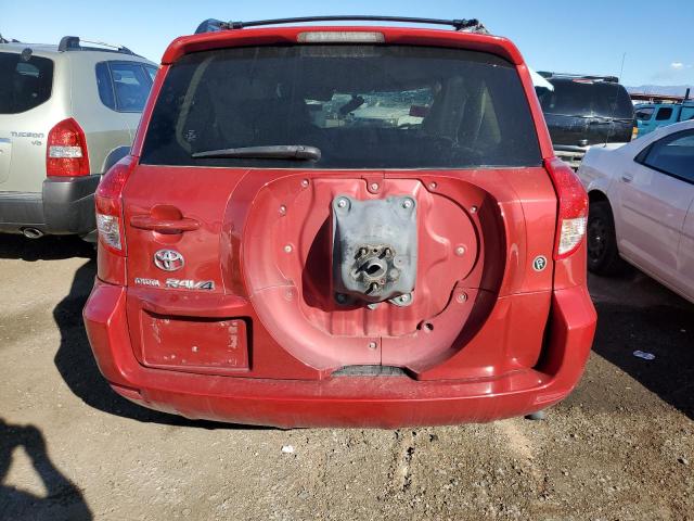 JTMZD33V686054772 - 2008 TOYOTA RAV4 RED photo 6