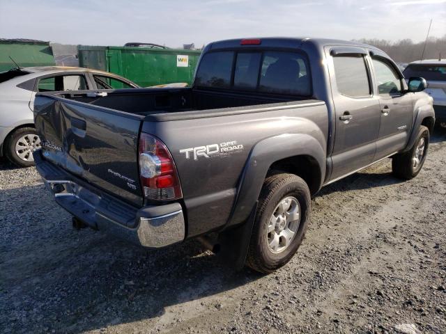 3TMJU4GN7DM150269 - 2013 TOYOTA TACOMA DOUBLE CAB PRERUNNER GRAY photo 3