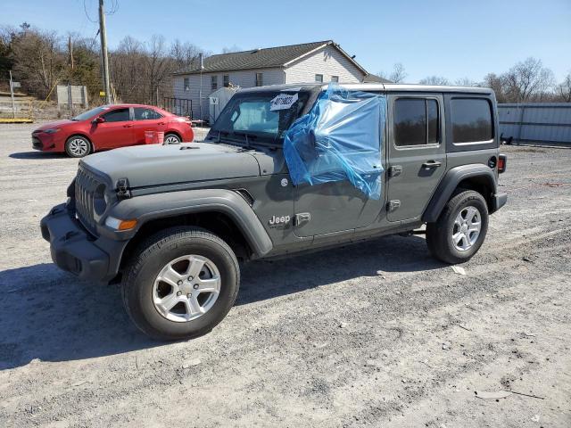 1C4HJXDN3MW520324 - 2021 JEEP WRANGLER U SPORT Grau Foto 1