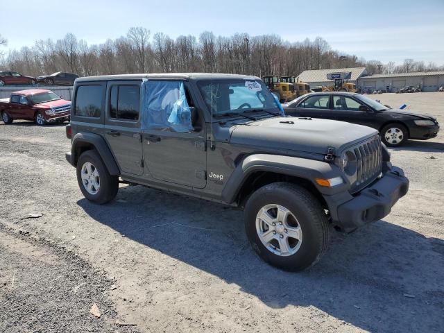 1C4HJXDN3MW520324 - 2021 JEEP WRANGLER U SPORT Grau Foto 4