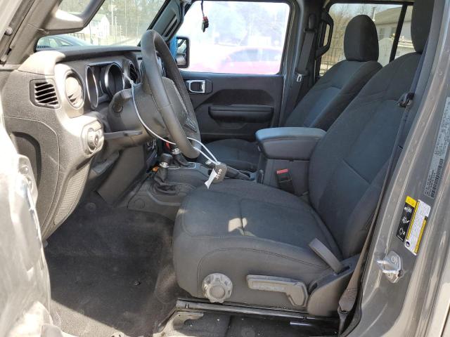 1C4HJXDN3MW520324 - 2021 JEEP WRANGLER U SPORT Grau Foto 7
