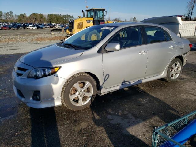 2T1BU4EE0CC918494 - 2012 TOYOTA COROLLA BASE SILVER photo 1