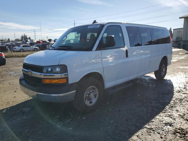 1GAZGPFG9K1233784 - 2019 CHEVROLET EXPRESS G3 LT WHITE photo 1
