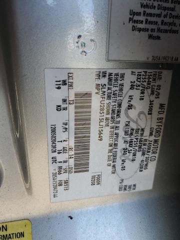 5LMFU28515LJ15649 - 2005 LINCOLN NAVIGATOR 银色 照片 12