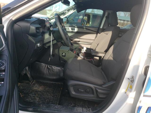 1FM5K8AB7NGA26880 - 2022 FORD EXPLORER POLICE INTERCEPTOR WHITE photo 7