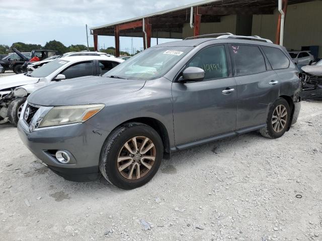 5N1AR2MN0GC622954 - 2016 NISSAN PATHFINDER S GRAY photo 1