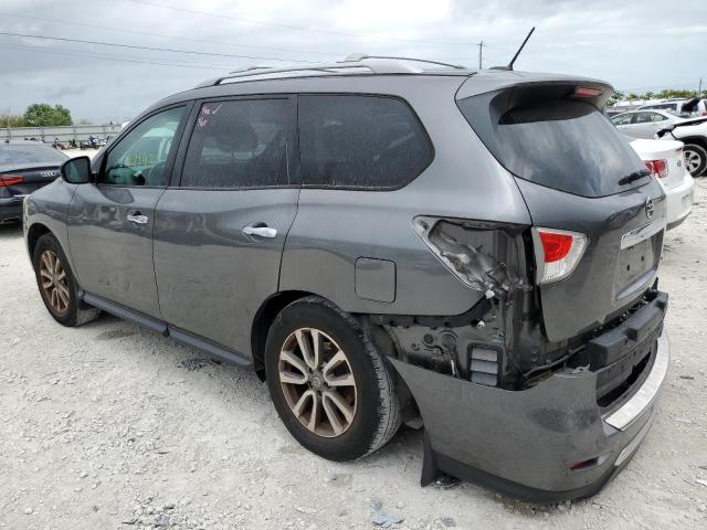 5N1AR2MN0GC622954 - 2016 NISSAN PATHFINDER S GRAY photo 2