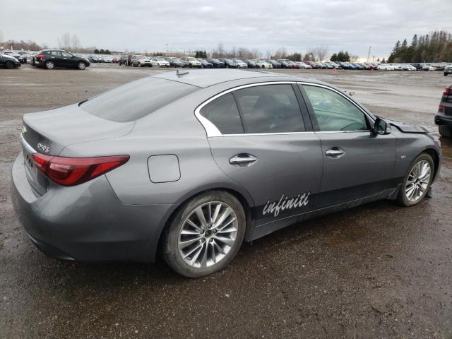 JN1EV7AR4JM442323 - 2018 INFINITI Q50 LUXE BLUE photo 3