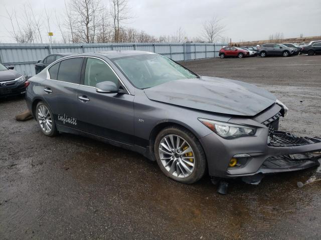 JN1EV7AR4JM442323 - 2018 INFINITI Q50 LUXE BLUE photo 4