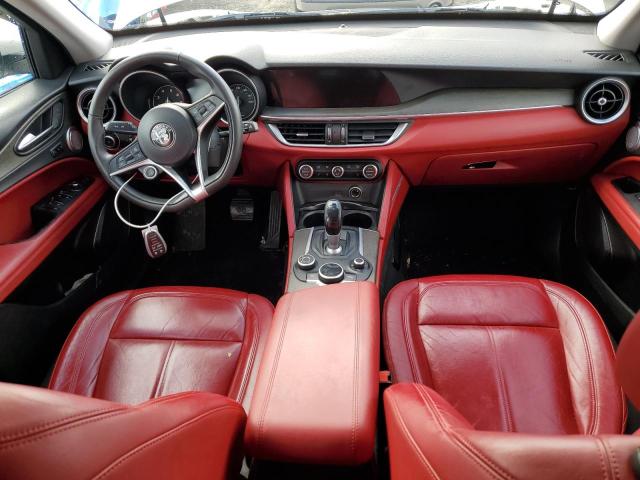 ZASFAKBN2J7B96776 - 2018 ALFA ROMEO STELVIO TI SILVER photo 8