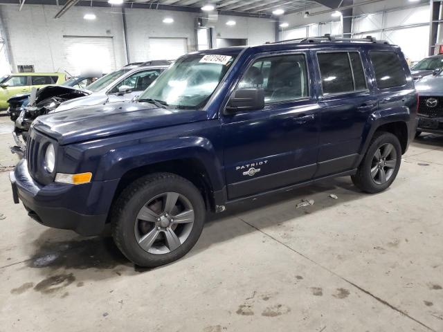 1C4NJRFB8DD280667 - 2013 JEEP PATRIOT LATITUDE BLUE photo 1