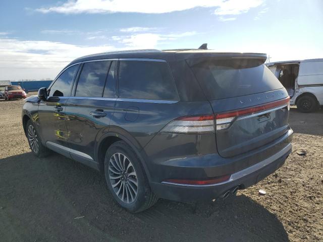 5LM5J7XC6MGL11966 - 2021 LINCOLN AVIATOR RESERVE BLUE photo 2