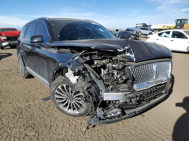 5LM5J7XC6MGL11966 - 2021 LINCOLN AVIATOR RESERVE BLUE photo 4