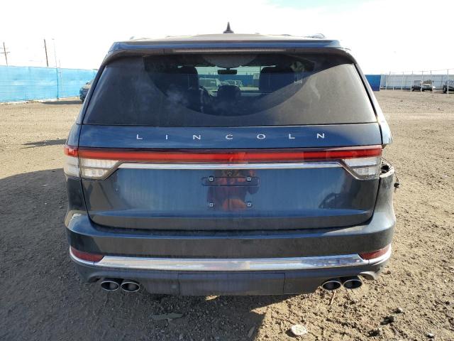 5LM5J7XC6MGL11966 - 2021 LINCOLN AVIATOR RESERVE BLUE photo 6