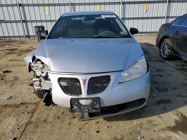 1G2ZF58B274176161 - 2007 PONTIAC G6 VALUE LEADER SILVER photo 5