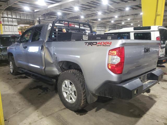 5TFUY5F17GX506238 - 2016 TOYOTA TUNDRA DOUBLE CAB SR/SR5 SILVER photo 2