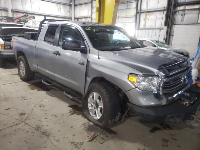 5TFUY5F17GX506238 - 2016 TOYOTA TUNDRA DOUBLE CAB SR/SR5 SILVER photo 4