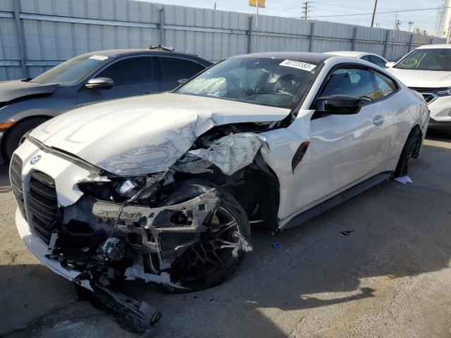 WBS33AZ0XMCG26345 - 2021 BMW M4 COMPETITION WHITE photo 1