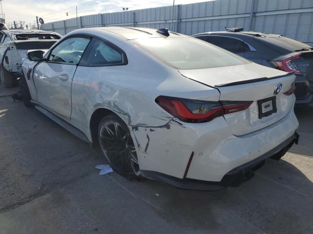 WBS33AZ0XMCG26345 - 2021 BMW M4 COMPETITION WHITE photo 2