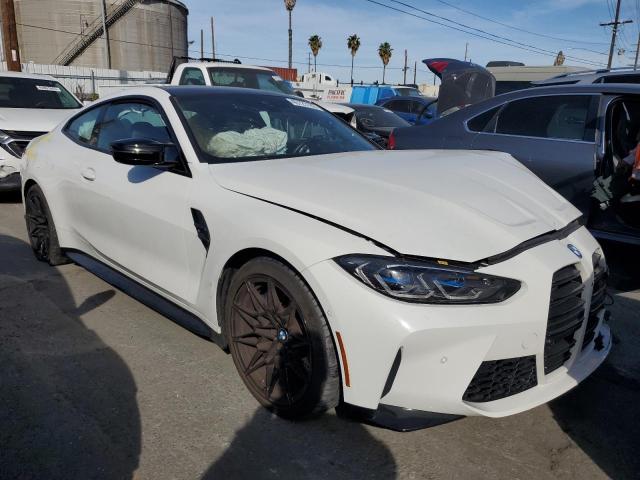 WBS33AZ0XMCG26345 - 2021 BMW M4 COMPETITION WHITE photo 4