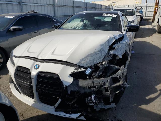 WBS33AZ0XMCG26345 - 2021 BMW M4 COMPETITION WHITE photo 5