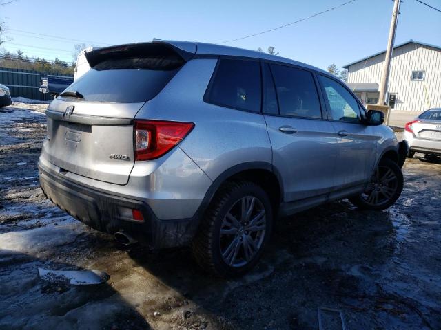 5FNYF8H52KB015622 - 2019 HONDA PASSPORT EXL فضي صورة 3