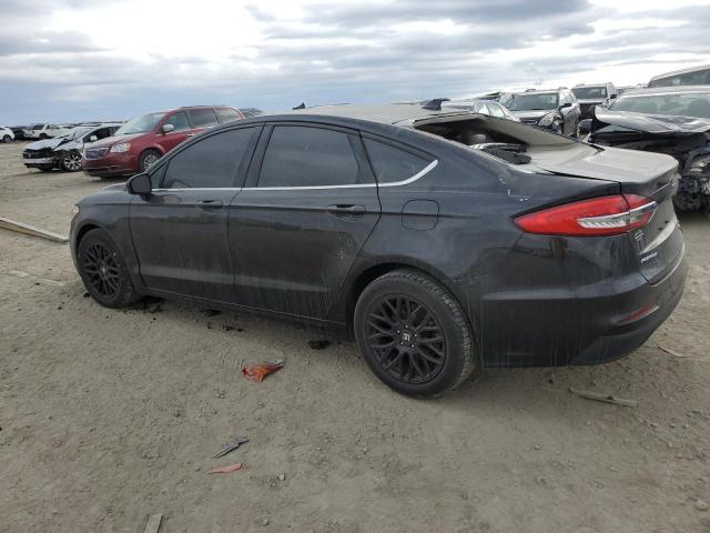 3FA6P0HD9KR128260 - 2019 FORD FUSION SE BLACK photo 2