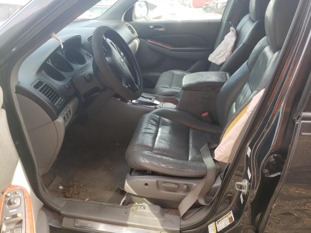 2HNYD18266H525078 - 2006 ACURA MDX GRAY photo 7