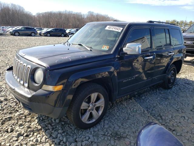 1C4NJRFB6ED797810 - 2014 JEEP PATRIOT LATITUDE BLACK photo 2