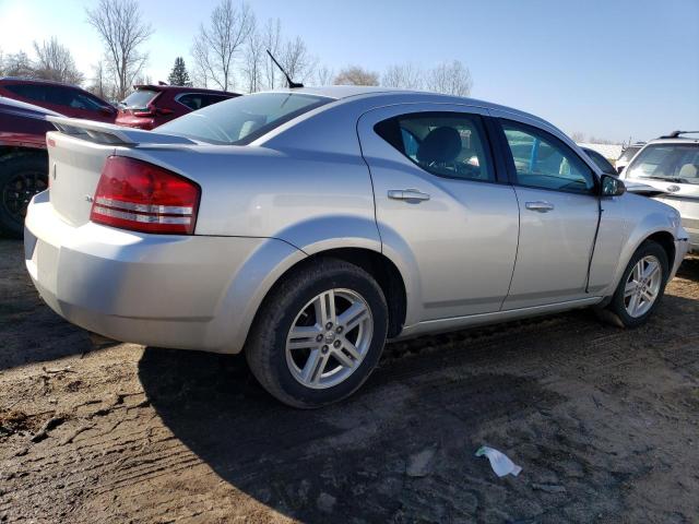 1B3LC56K78N246540 - 2008 DODGE AVENGER SX SILVER photo 3