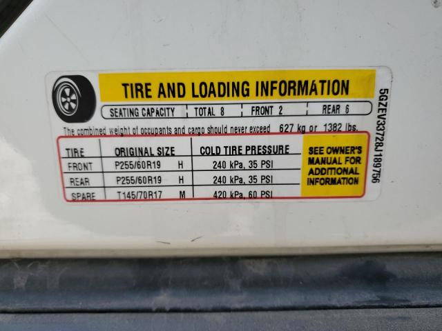 5GZEV33728J189756 - 2008 SATURN OUTLOOK XR WHITE photo 14