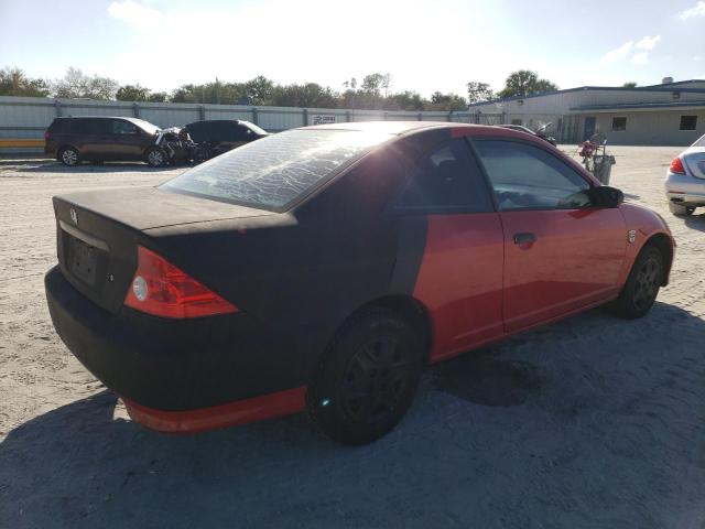 1HGEM22144L046237 - 2004 HONDA CIVIC DX VP RED photo 3
