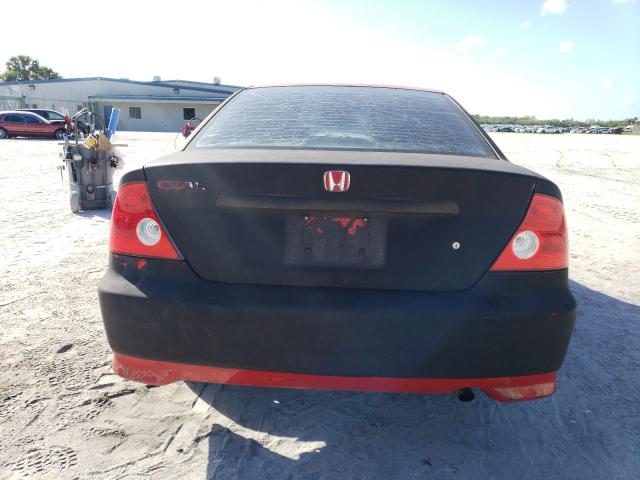 1HGEM22144L046237 - 2004 HONDA CIVIC DX VP RED photo 6