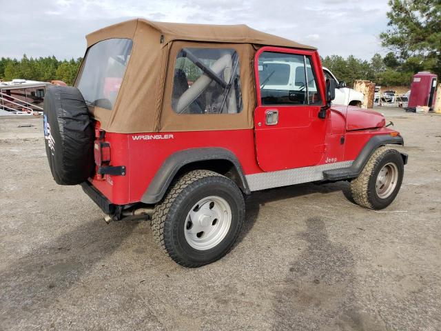 2J4FY29S6MJ154798 - 1991 JEEP WRANGLER / RED photo 3