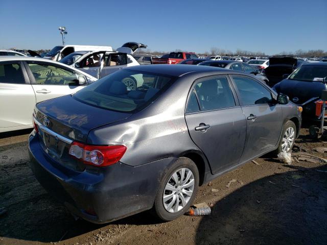 2T1BU4EE6DC962209 - 2013 TOYOTA COROLLA BASE GRAY photo 3