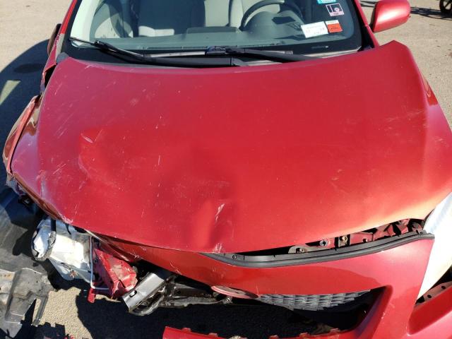 JTDBU4EE0A9108611 - 2010 TOYOTA COROLLA BASE RED photo 11