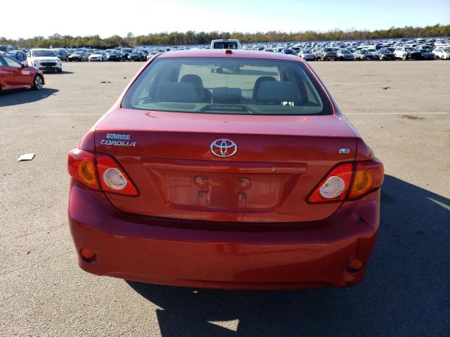 JTDBU4EE0A9108611 - 2010 TOYOTA COROLLA BASE 红色 照片 6