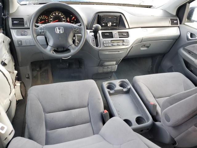 5FNRL38407B043675 - 2007 HONDA ODYSSEY EX BLUE photo 8